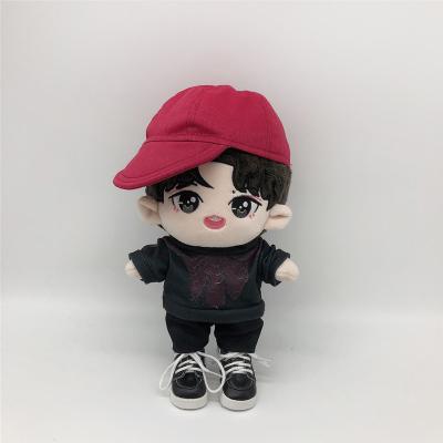 China Cartoon Toy Customized Stuffed Mascot Doll figure plush Toy Cloth Changeable Toy Can take off your clothes for sale