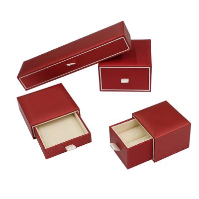 China Place Jewelry Display Wholesale Joyeros Taki Kutusu Jewel Set Necklace Ring Earring Bracelet Pendant Gem Boxes Jewelry Gift Box Jewelry Packaging for sale