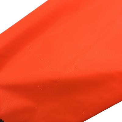 China Fluorescent Orange 300D Polyester High Waterproof Oxford Visi Fabric for sale