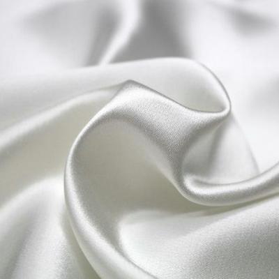 China 16/19/22 Mm Charmeuse OEKO-TEX100 Pure Silk Fabric Plain Mulberry Breathable Natural Silk Fabric Dyed for sale