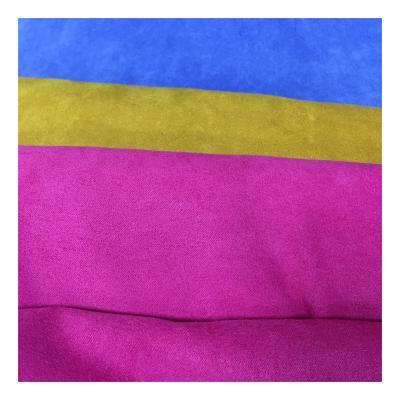 China Antistatic Polyester Microfiber Suede Fabric For Shoe Hometextile for sale