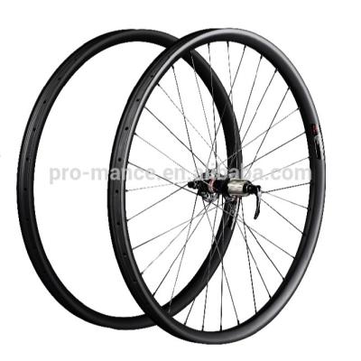 China Carbon 35width*25.5high Anvil 27.5er MTB Mountain Bike Carbon Wheels Wheelset Rims for sale