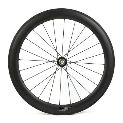 China Carbon Wheelset 700C Rim Road Bicycle Carbon Wheels Tubular Road Bike U Shape 60mm Road Bike for sale