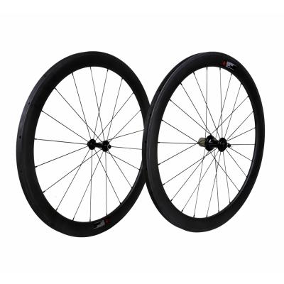 China Road Bicycle Depth 50mm Width 27mm Anvil Carbon Road Racing Bike Rim Wheelset, 700c Carbon Fiber Bike Wheels for sale