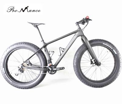 China Fat Bike Toray T700 Carbon Bicycle Fat Frame Max.Tire 4.7