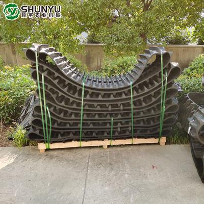 China Factory rubber crubber track tracks 450*90*51 for world combine harvester for sale