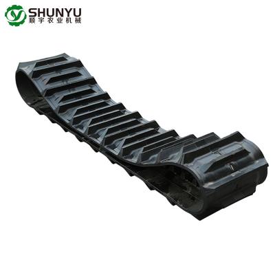 China Factory Combine Harvester AW82 AW70 Spare Parts Rubber Track Track 425*90*51 for sale