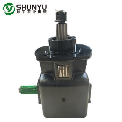 China 540rpm 50HP Mower Ratio 1:1.6 Gearbox For Mowing Machine for sale