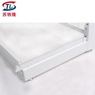 China Supermarket Display Rack Shelves Shelf Wire Mesh Supermarket Double Sided Hot Selling Shelves for sale