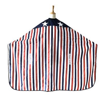 China Barber Cape Salon Disposable Anti-Static Promotional Cape Customized Barber Cape for sale