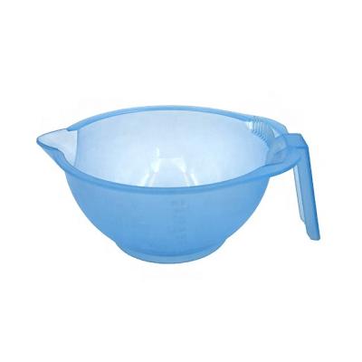 China Hair Beauty Care Wholesale Hair Color Mixing Bowl Multicolor Durable Hair Coloring Dyeing Plastic Hair Color Bowl for sale