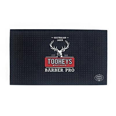 China High Temperature Resistant Barber Shop Rubber Pad PVC Barber Soft Rubber Mat Bt-006 for sale