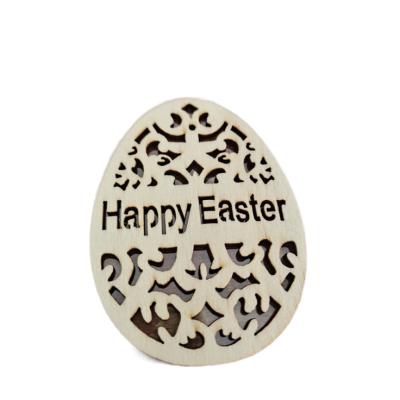 China E03 Wooden Drop Shopping Easter Wooden Animals Diy Handmade Model Easter Decoration 10 Packs Can Be Wholesale And Retail for sale