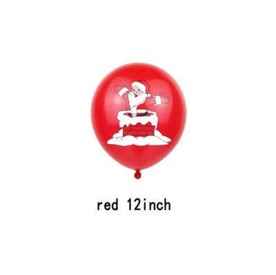 China T04 Christmas decorations border special for christmas party decoration merry christmas latex balloon cake decorations for sale