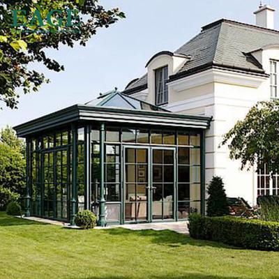 China Modern Outdoor Sunroom Glass Veranda Aluminum Solarium for sale