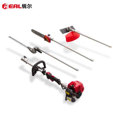 China 2-Stroke hot sale 3 in 1 25.4CC multifunctional brush cutter machine for cutting grass, hedge edges and pruning branches for sale