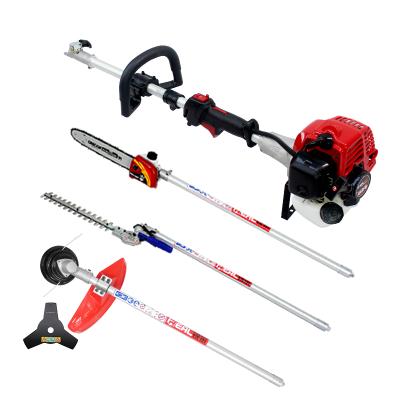 China 2-Stroke Gas Multi - Tool Garden Machine Set 4 Multifunction In 1 Grass Trimmer for sale