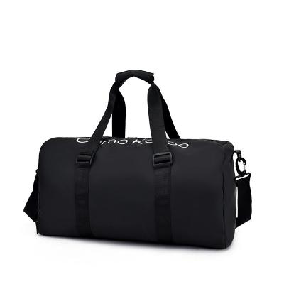 China Unisex einfache Mode wasserdicht große Kapazität Outdoor Sport Reisetasche Fitnesstasche zu verkaufen