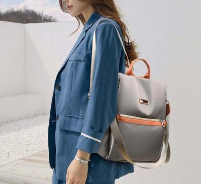 Chine Sacs à dos à 2 voies pour la personnalisation 2023 Femmes Dames Sacs de designers simples Filles à l'impression sur mesure à vendre