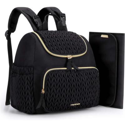 China Groothandel baby luiertas Kleine luiertas Stijlvolle reis mini moederschap dagtas mama tas voor vrouwen Casual Tote Bag Te koop