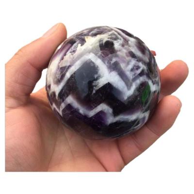 China Natural Purple Energy Crystal Spheres Stones For Love Amethyst Dream Ball Wholesale From China for sale