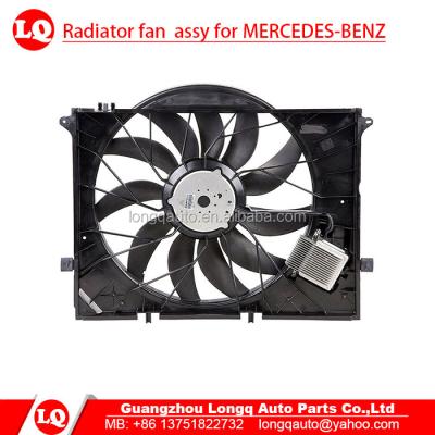 China Genuine 2205000193 Radiator Fan Assy For MERCEDES-BENZ S - Class W220 C215 R230 S350 S400 S500 Standard OEM Size 2205000293 for sale