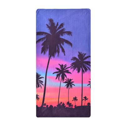 China Viable Custom Free Sand Beach Towels Microfiber Body Extra Large Printed Towel Body Spa Wrap Towel for sale