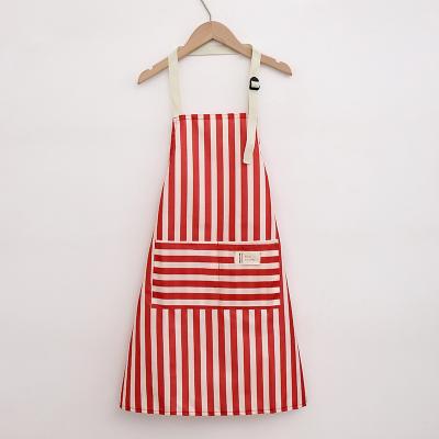 China SANITARY Logo Baking Apron Cotton Cooking Adjustable Custom Aprons For Restaurants for sale