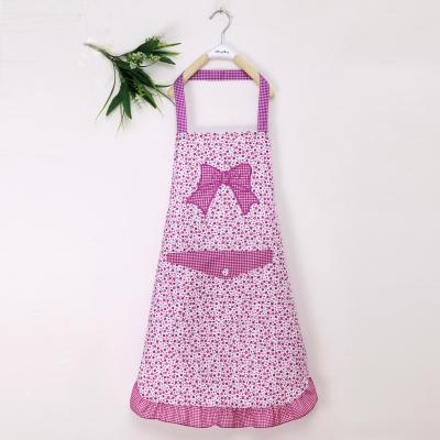 China SANITARY Free Sample High Quality Customized Polyester Cotton Fabric Cooking Aprons for sale