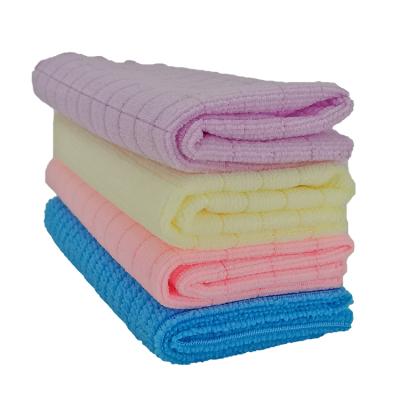 China Sustainable Hot Sale Customized Microfiber Easy Clean Cloth Hand Towel for sale