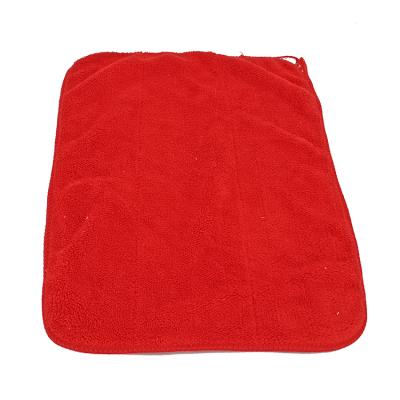 China Factory Wholesale Custom Strong Water Absorption Car Wash Towel Viable Coral Fleece Cleaning Towel for sale