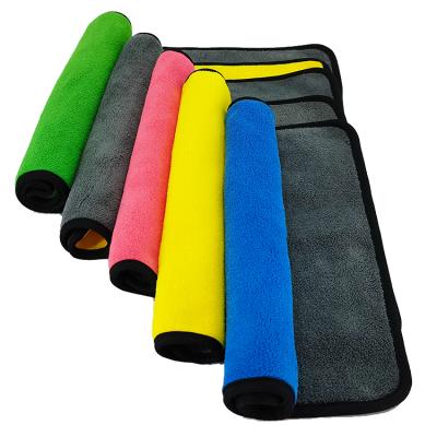 China Sustainable Customized Microfiber Car Cleaning Cloth for sale