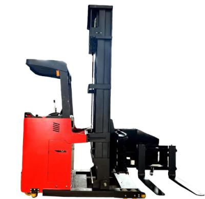 China 1.5 Tons Narrow  Passageway Pallet Stacker Electric Forklift Stacker  Body Move Forward for Driving zu verkaufen