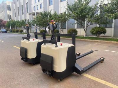 中国 1000KGS 電動パレットスタッカー トラック ストリング・ポール・カート 循環貨物用フォークリフト 販売のため