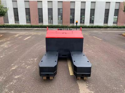 China Non-standard Large Tonnage Electric Pallet Handling Stacker Truck 20000 KGS Dual Steering Motor 0.7KW * 2 for sale