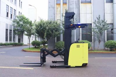 中国 Electric Double Extension Forklift for Retail and E-commerce Warehousing 1000mm Forward Distance 1070mm Fork Length 販売のため