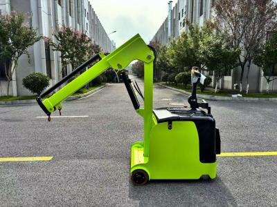 China Electric Boom Lift Crane Arm Truck Standing Style Lifting Weight 200 KG zu verkaufen