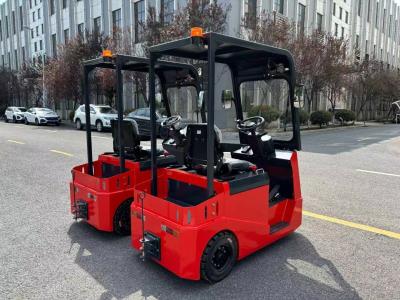 China Electric Car Type Tow Tractor Warehouse Electric Tug Electric Trailer Mover 4Ton 4000KG en venta