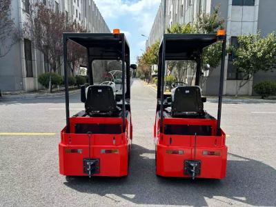 China AC Drive Motor 24V 490AH Battery-powered Tow Tractor for Industrial Applications en venta