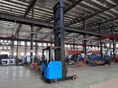 China Electric Reach Forklift Height Increase 13500 Mm Rated Load 2 Tons 2000 KG 48V 500AH for sale