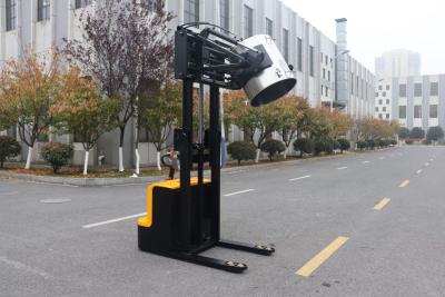 Κίνα Electric Stacker Forklift Truck  for Gripping  Drum Clamping Weight 300 KG Lifting Height 2000 mm προς πώληση