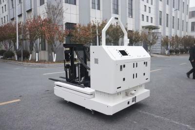 China 500 kG Rated Load Capacity Non Standard AGV Body  Electric Reach Forward Jack Truck for sale