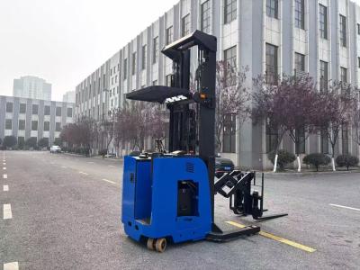 China Lithium Battery Electric Double Extended Reach  Forklift 1.5 Ton  Suitable for  High-density Storage for sale