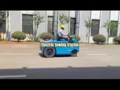 Electric Truck-tractor  Hydraulic Steering Hydraulic Braking  15000 KG Load Capacity