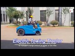 electric truck-tractor hydraulic steering hydraulic braking 15000 kg load capacity