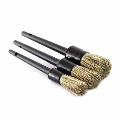 China Car Detailing Brush 20 Sets / Carton High Quality Car Detailing 3pcs Detailing Brush for sale