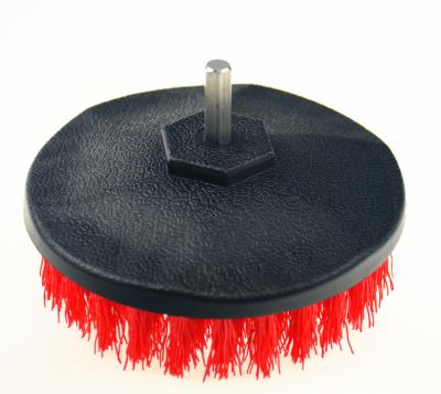 China Car Detailing 108pcs Packing Red Color Heavy Duty Stiff Bristle Car Tire Tire Detailing Wheel Cleaner 5