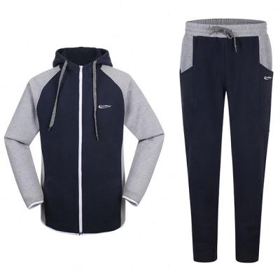 China Custom Logo Jogger Antibacterial 2 Piece Fitness Clothing Sweated Tracksuits Jogging Sportsuit Tracksuits for sale