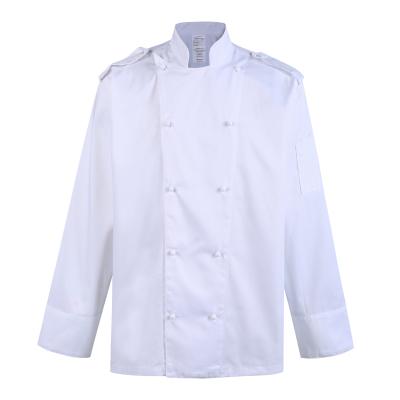 China White Cheap CHEF UNIFORM Promotion Unisex Chef Cooking Uniforms for sale