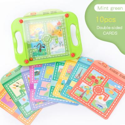 China Balance Ball Handheld Kindergarten Toys Card Games Education Game For Children 28*5.2*22.5CM for sale